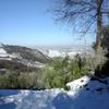 Panorama invernale dal Rifugio Carnè.